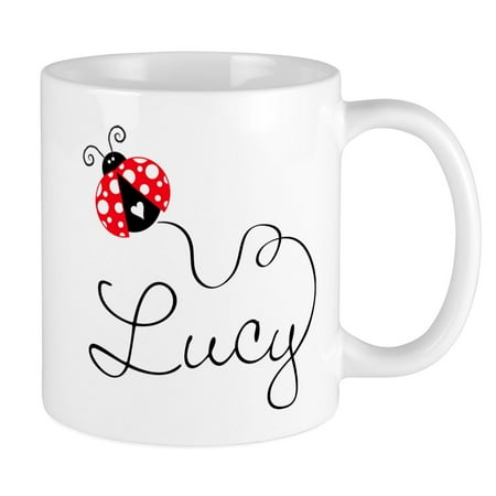 

CafePress - Ladybug Lucy Mug - Ceramic Coffee Tea Novelty Mug Cup 11 oz