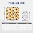 thumbnail image 3 of Fotbe Sunflowers And Bee 2-Piece Car Windshield Sun Shade | Sun Blocker for Car Windshield | Foldable Automotive Interior Accessories for Sun Protection-Small, 3 of 7