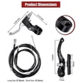 thumbnail image 2 of Complete Bicycle Mountain Bike Set,V Brake + Outer Cables + Lever + Front&Rear Brake Cable Bike Bra, 2 of 5