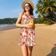 thumbnail image 3 of Balery Dragonfly Mushroom Vestidos de verano para mujer con estampado: vestido holgado sin mangas, vestido playero informal y cómodo para días calurosos., 3 of 7