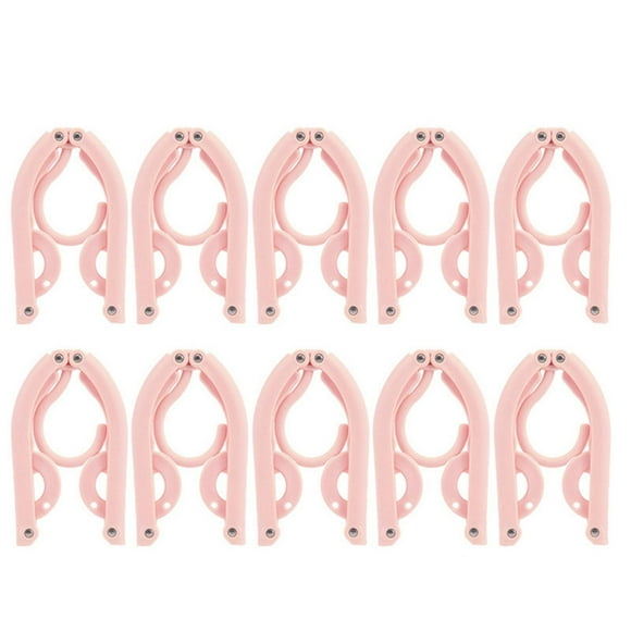 WHEANG Cintres de Voyage Rétractables Portatifs Cintres Pliables pour Voyage Cintres Pliants Gain de Place Cintres de Voyage Pliables pour Valise Porte-Cravates Cintre pour Garde-Robe Séchage de Vêtements Multicolore