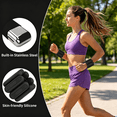 thumbnail image 6 of LTECARP Adjustable Wearable Wrist & Ankle Weights for Women and Men - Leg & Arm Bands, Silicone Weighted Bracelets for Pilates, Yoga, Walking, Dance, Barre, Gym(2LBS, Dark Gray), 6 of 7