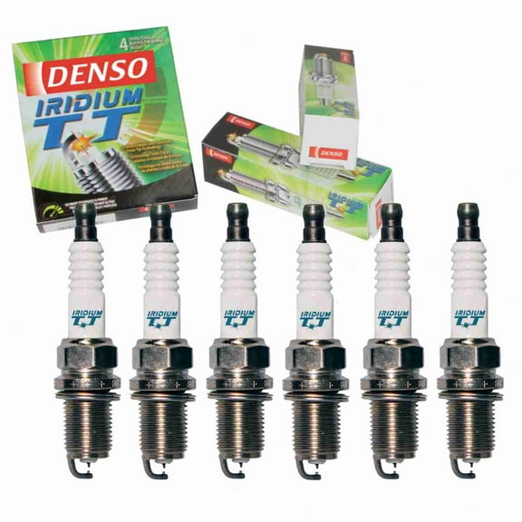 6 pc DENSO 4706 Iridium TT Spark Plugs for 003 159 42 03 12 12 9 061 870 12 12 9 065 062 19308030 19310637 22401-01P15 25164643 5614000 59 58 780 5962000 5962H7 5962R3 90919-01121 90919-01121-83