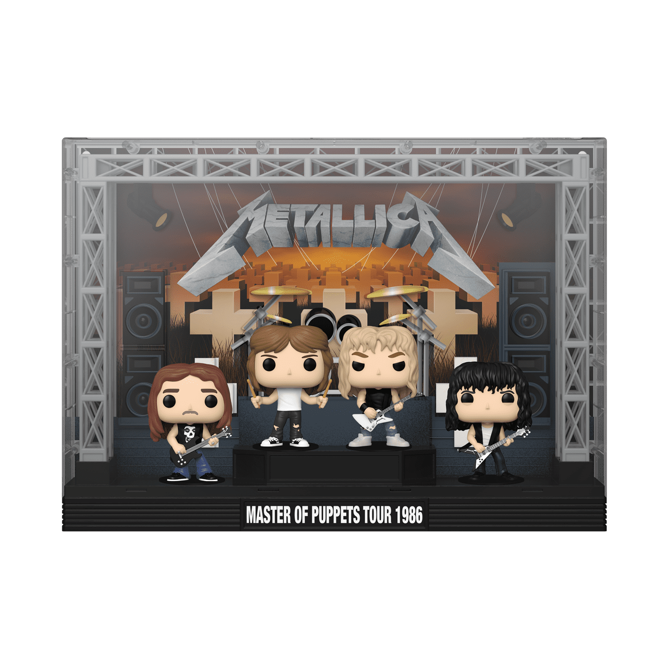Vormen timer Wauw Funko Pop! Moment Deluxe: Metallica Master of Puppets Tour (1986) Vinyl  Figures (2022 Limited Edition Walmart Exclusive) - Walmart.com