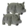 thumbnail image 1 of KAKOWELY juguetes chirriantes de látex con forma de cerdo para perros, juguetes para morder, suministros para mascotas., 1 of 5