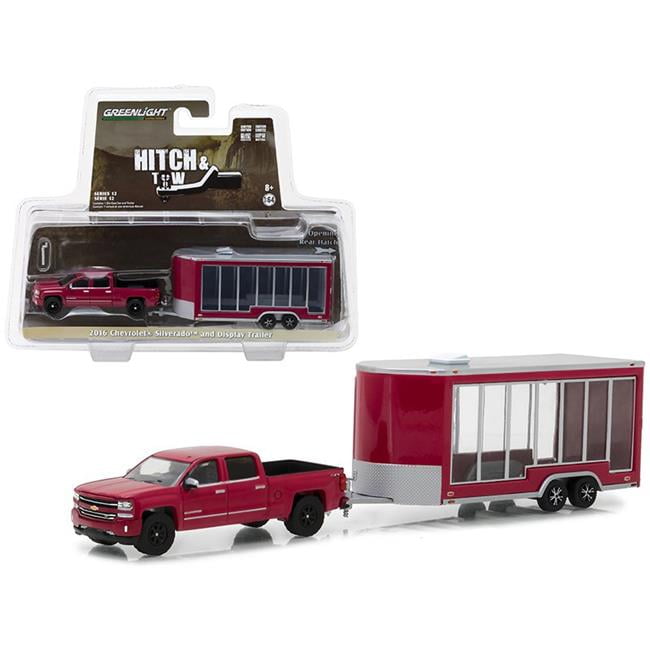 Greenlight 32120C 2016 Ford F150 Pickup Truck and Dump Trailer Hitch