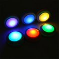 thumbnail image 4 of ZHAOCHENG Luz LED de disco con control remoto, regulable, inalámbrica, con sensor táctil, funciona con pilas, 1 unidad, color negro, 4 of 5