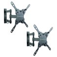 thumbnail image 1 of Nippon America Full Motion Adjustable Flat Screen Panel TV Wall Mount (2 Pack), 1 of 7