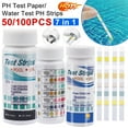 thumbnail image 2 of 100PCS Chlorine Dip Test Strips Swimming Pool Water SPA Hot Tub PH Tester Paper-6-in-1-100PCS(2 Bottles), 2 of 6