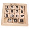 thumbnail image 2 of Juguetes matemáticos educativos rompecabezas de madera juguetes niños bebé número digital rompecabezas juguete regalo azul, 2 of 5