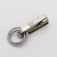 thumbnail image 4 of Pocket Clip Keychain Metal Portable Outdoor Travel Suit Keyring Men Key Chain Backpack Pouch Holder Organizer Reusable Light Gold, 4 of 10