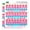 Opaque, variant on Powerpuff Girls Bubbles Head Planner Calendar Scrapbooking Crafting Sticker Set