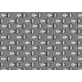 thumbnail image 1 of Ahgly Company Machine Washable Indoor Rectangle Transitional Carbon Gray Area Rugs, 5' x 7', 1 of 7