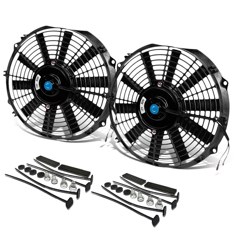 12 Inch Cooling Fan 12 Inch Slim Electric Radiator Fan Kit – High ...