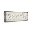 thumbnail image 2 of Stupell Industries Laundry the Never-ending Cycle Phrase Funny Cleaning Humor, 30 x 13,Design by Daphne Polselli, 2 of 5