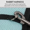 thumbnail image 3 of Harness with Lead for Rabbits Bunny Little Pets - Size XL(Sky Blue), 3 of 7