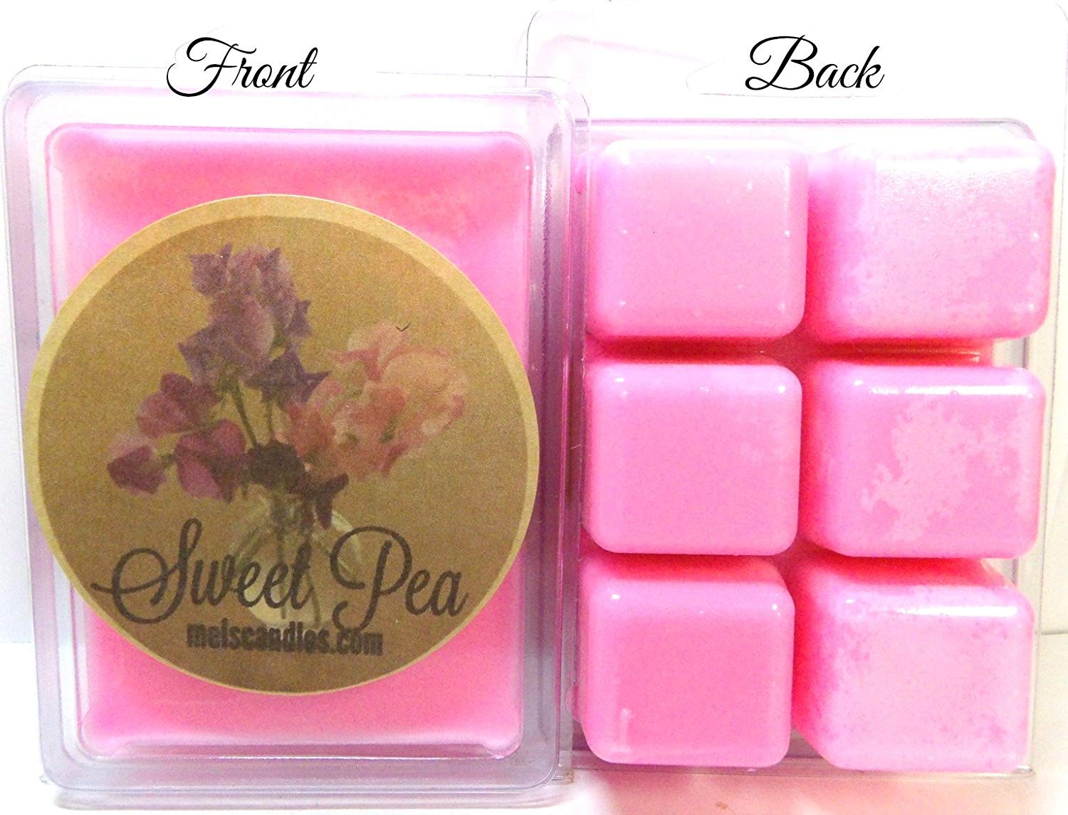 Sweet Pea 3.4 Ounce Pack of Soy Wax Tarts / Melts