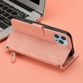 thumbnail image 5 of Wallet Case for iPhone 14 Pro Max, TECH CIRCLE PU Leather Zipper Purse Case Flip Folio Card Holder Kickstand Case with Wrist Strap For iPhone 14 Pro Max 6.7 inch 2022,Black, 5 of 7