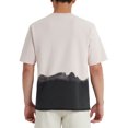 thumbnail image 6 of EPIC Studio Men's & Big Men's Dip Dye Short Sleeve French Terry Sweatshirt, Sizes S-3XL, 6 of 8