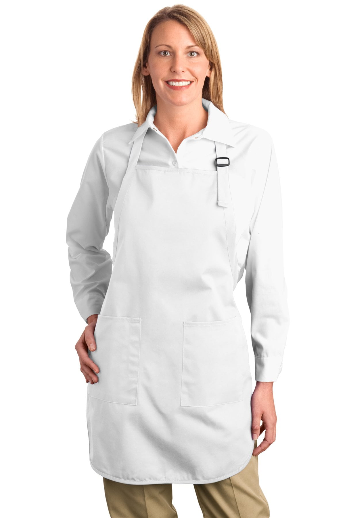 Port Authority FullLength Apron with Pockets. A500