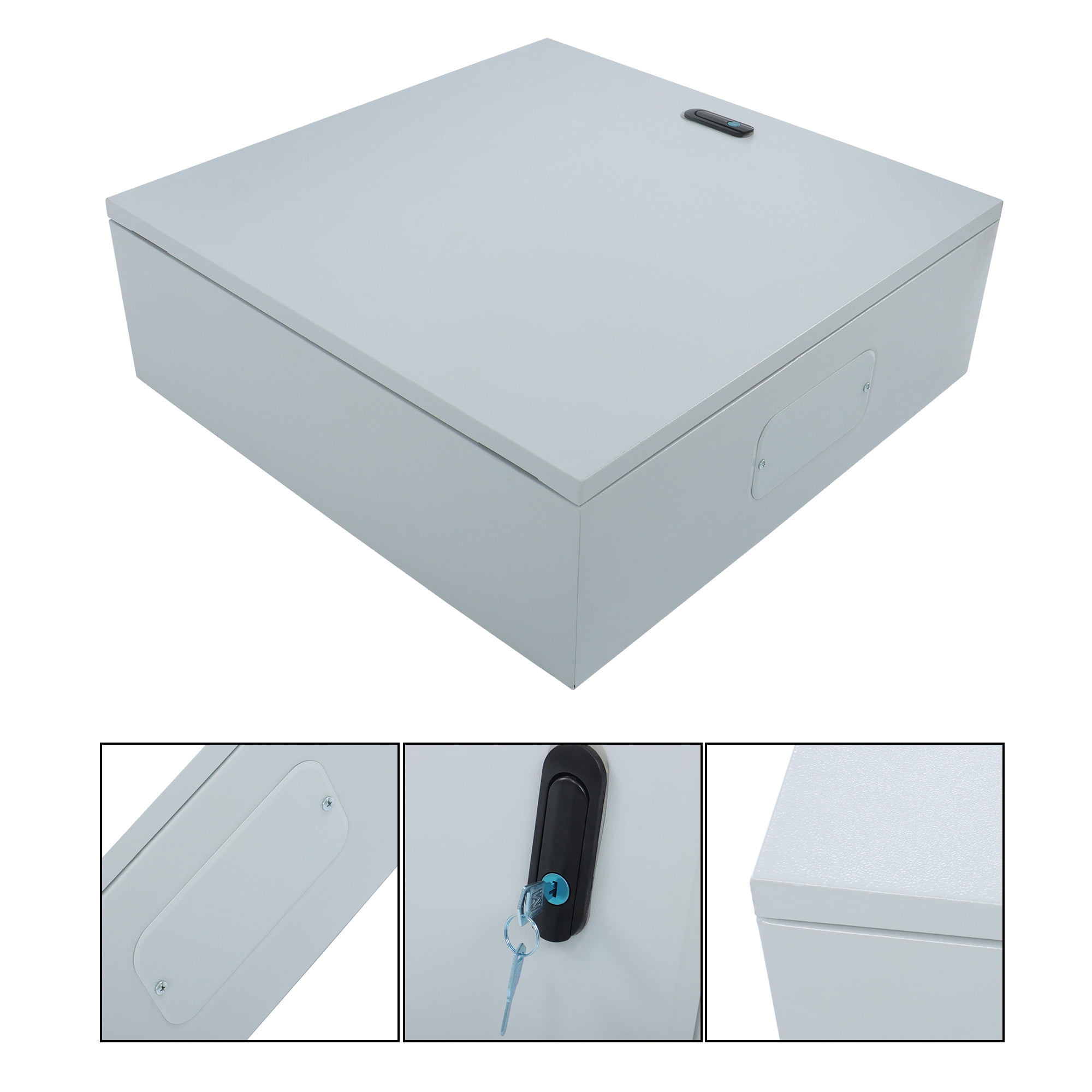 labwork Waterproof Outdoor Electrical Box 24 × 24 × 8'' NEMA 4X Enclosure Steel Box