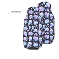 thumbnail image 6 of Sikiie Blue Skull Flower Car Seat Protector 2 Pack Car Seat Cushion Mat, Car Seat Covers for SUV, Truck, Van, 6 of 7