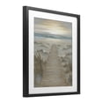 thumbnail image 2 of Stupell Industries Modern The Path Towards Sunrise Black Framed Print Under Glass, 13 x 16, by Georgia Janisse, 2 of 8