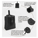 thumbnail image 4 of 2pc Bolsa Táctica Militar Bolsa Recuperadora Táctica Camping Malubero  Negro, 4 of 5
