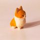 thumbnail image 3 of Hand-Carved Wood Golden Retriever Corgi, 3 of 5