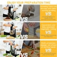 thumbnail image 5 of Qhomic Electric Cheese Grater,5 in-1 Professional Electric Vegetable Slicer Rotary Electric Gratersr/Salad/Chopper/Shooter with One-Touch Control with 5 Free Attachments,150W, 5 of 10