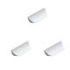 thumbnail image 1 of Cateissary Barrera de ducha de tira de base de goma flexible para garaje resistente al agua y duradero Type1 NO1, 1 of 1