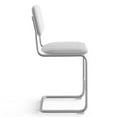 thumbnail image 5 of Pemberly Row Fabric Counter Height Stool (Set of 2) in White, 5 of 5