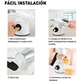thumbnail image 5 of Rallador de Verduras Manual 3 en 1 Bluelander, Multifuncional de Acero Inoxidable con Rebanador y Cortadores, Blanco, 5 of 5