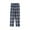 Dark Blue, variant on WMTBSRSW Mens Plaid Pajamas Pants Loose Wide Leg Drawstring Pants Lightweight Elastic Waist Open Bottom Pants with Pockets
