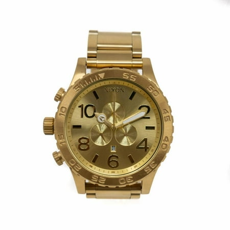 Nixon Wood Watch - Pre-Owned Nixon Tide 51-30 Steel Watch (Certified Authentic & Warranty)