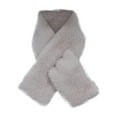 thumbnail image 2 of NAISIBABY Kids Boys Girls Scarf, Solid Color Keep Warm Fuzzy Winter Soft Scarf Beige Free Size, 2 of 3