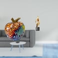 thumbnail image 2 of Figura decorativa, estatua de resina, escultura de arte abstracto, artesanía creativa, mini adorno pintado, ideal para sala de estar, dormitorio, ofic, 2 of 8