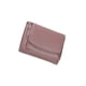 thumbnail image 2 of Sonducket Cartera de cuero portátil, diseño Simple, monedero de almacenamiento plegable, bolso de viaje para fiestas, compras, tarjetero de Carteras Marrón, 2 of 6