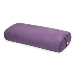 Heavy Duty Yoga Pillow Supportive Rectangular Yoga Meditation Bolster Purple USA 