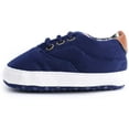 thumbnail image 6 of Baby Boys Girls Canvas Shoes Slip On Soft Sole Moccasins Infant Sneakers Toddler First Walkers Infant Crib Shoes, 6 of 7