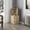 Natural Wood, variant on Rectangular-shaped Corner Storage | Display Decorative Items on Open Shelves | Add Modern Touch to Primary Living Space