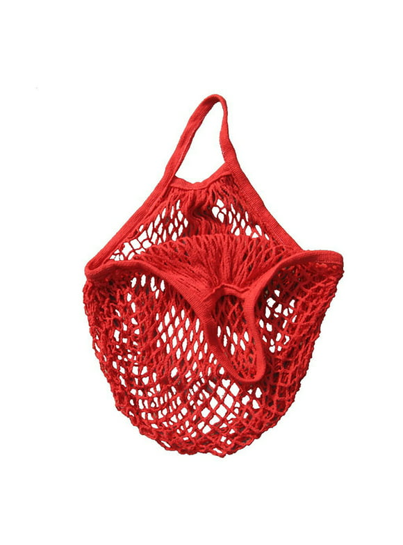 LowProfile Organization and Storage Mesh Net Turtle Bag String Shopping Bag Reusable Fruit Handbag Totes New