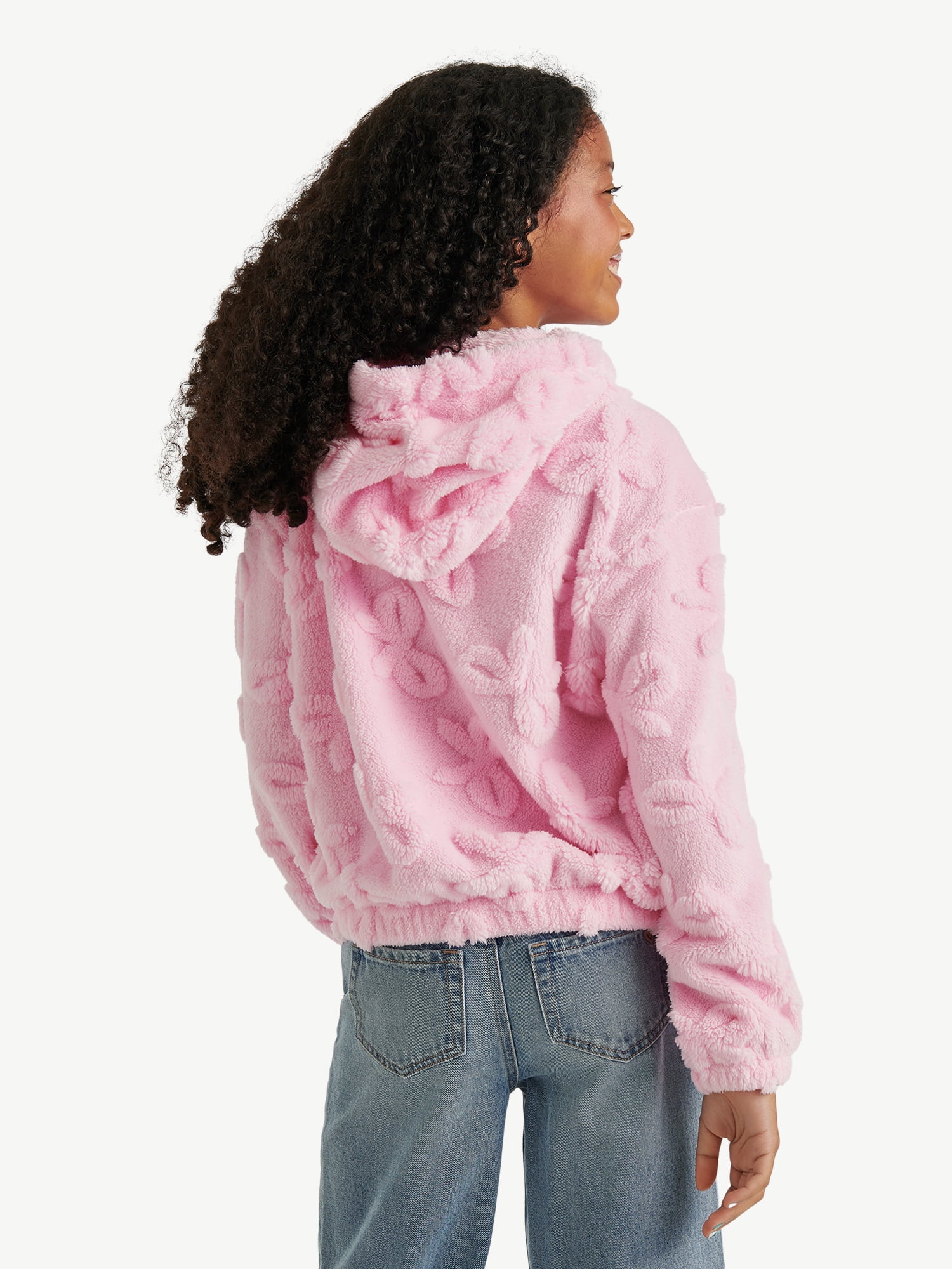 Justice Girls Embossed Sherpa, Sizes XS - XL