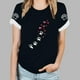 thumbnail image 2 of Tops Y Blusas de las Mujeres Estampadas Cuello Redondo Manga Corta, Poliéster Casual Top para Diario, Fiesta Y Todas las Estaciones, 2 of 8