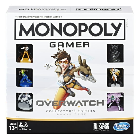 Monopoly Gamer Overwatch Collector's Edition Board Game