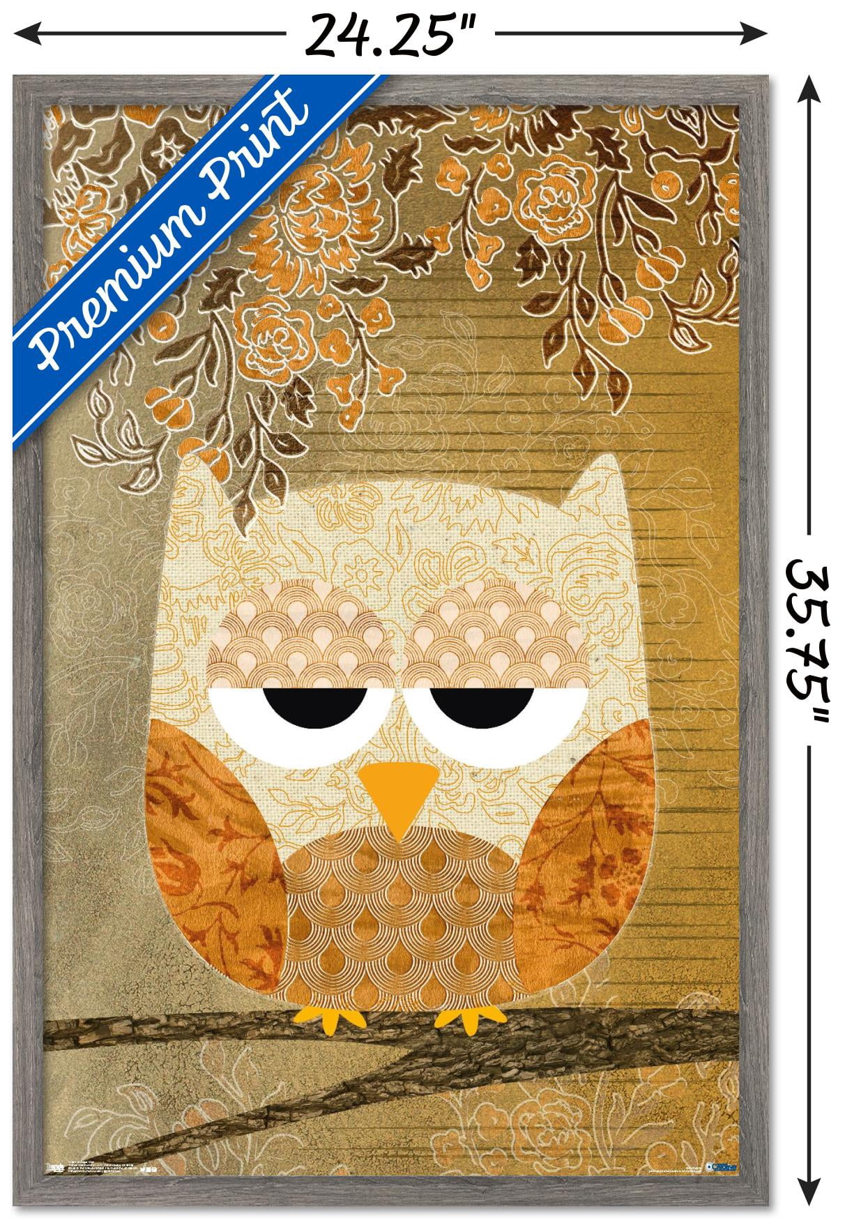 Artistic Antique Owl