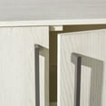 thumbnail image 4 of SAFAVIEH Couture Mallory Classic Television Stand for TVs up to 66", White Wash, 4 of 17
