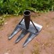 thumbnail image 5 of Shovel Hoe Weeding Tool Steel Rake Agricultural Digging Loosening Land Planting Vegetables Flowers Garden Tool Steel Frame Long-Tail hoe ing artifact, steel rake, vegetable planting, for, 5 of 8
