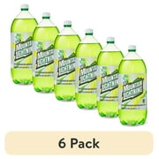 (6 pack) Great Value Diet Mountain Lightning, 2 Liter Bottle