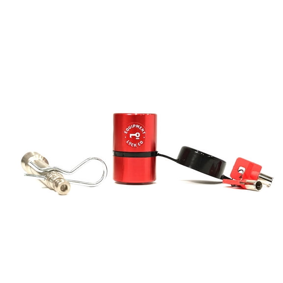 Equipment Lock Co.: Hitch Pin Lock - Keyed: Box Truck & Storage Container Lock